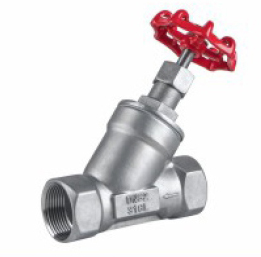 手动螺纹角座阀